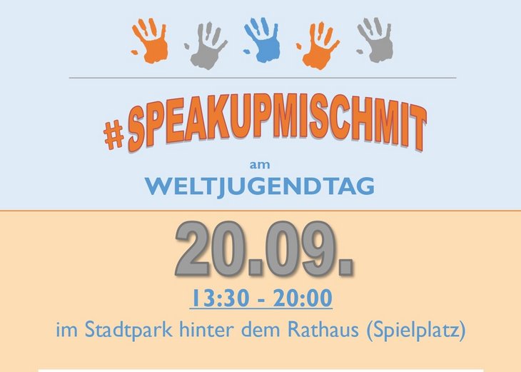 Link: Jugend-Event zum Weltkindertag am 20.9.