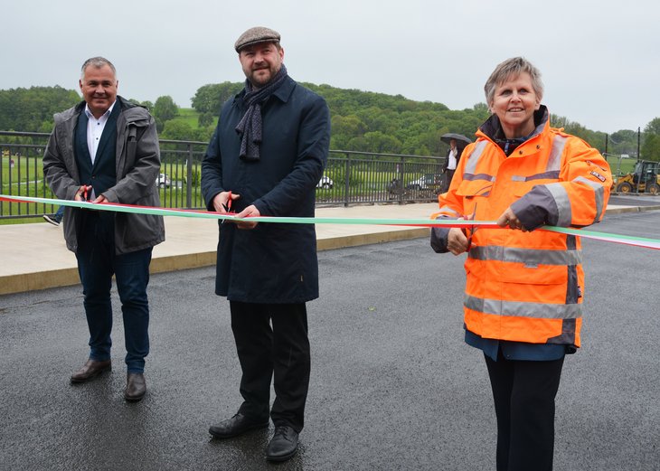 Link: Neue Wupperbrücke für den Verkehr freigegeben