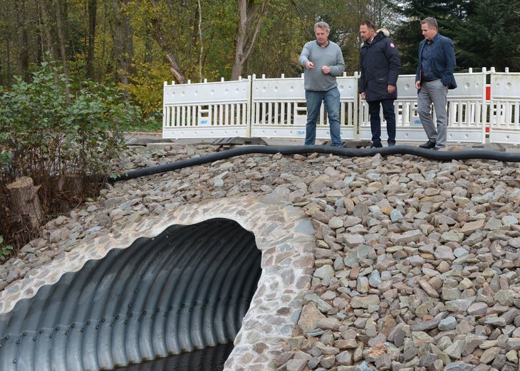 Link: Brücke Muhrgasse neu aufgebaut