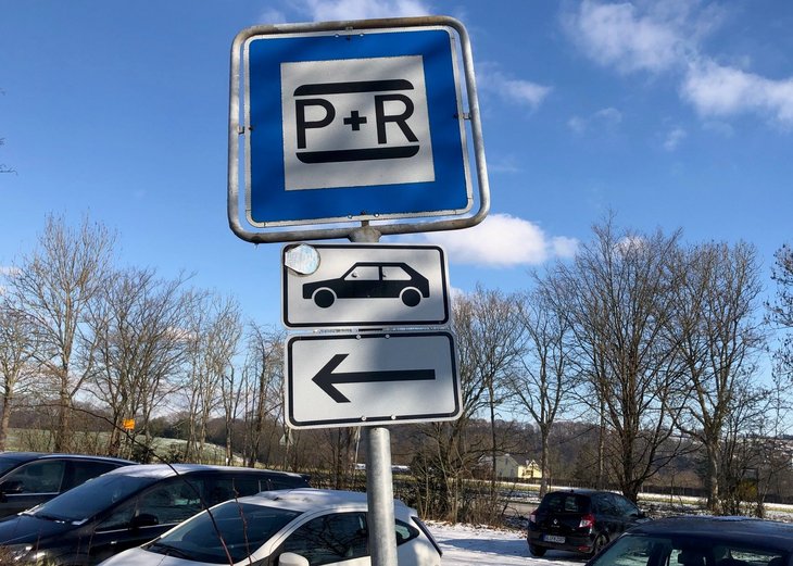 Link: Baubeginn P&R-Parkplatz Landwehrstraße aus dem Projekt "Mobilstationen im RBK"
