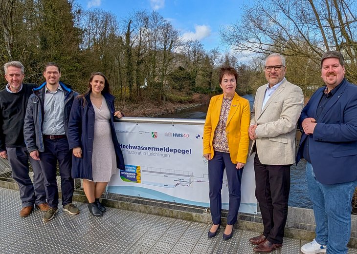 Link: Neuer Hochwassermeldepegel „Am Pastorat“ in Betrieb 