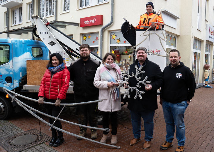 Link: Weihnachtsdekoration stimmt auf Adventszeit ein