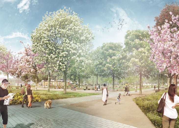 Link: Link: InHK Leichlingen: Tiefbauarbeiten im Alten Stadtpark schreiten voran