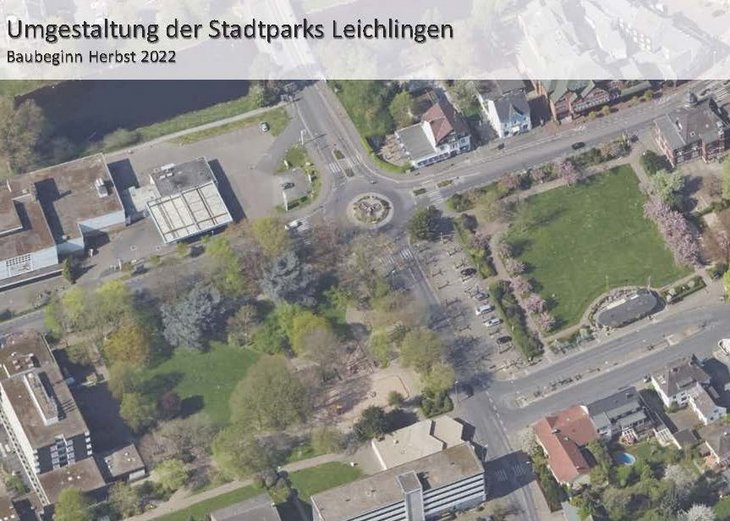 Link: Umgestaltung der Stadtparks – Baubeginn in der kommenden Woche