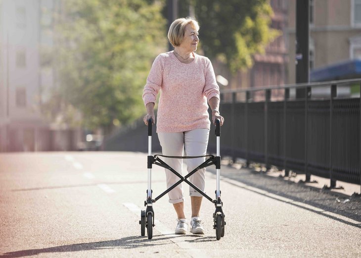 16. September: Rollator-Training am Busbahnhof