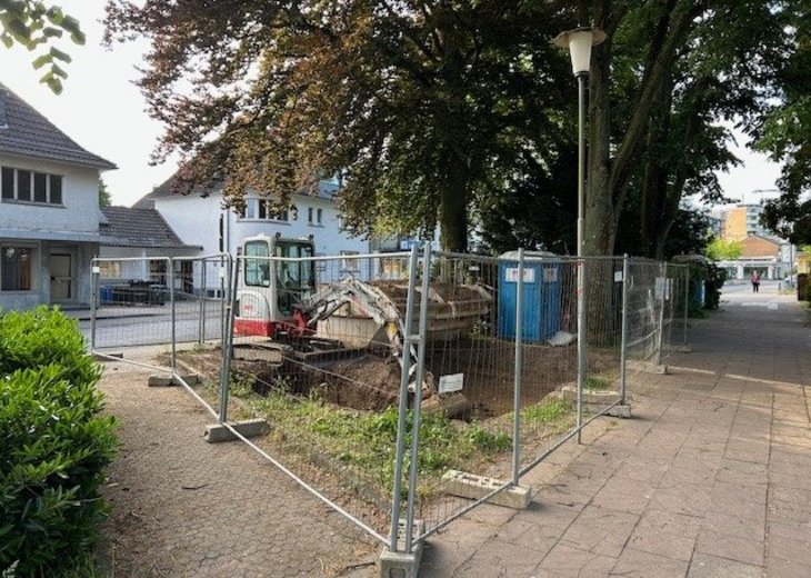 Neubau der öffentlichen WC-Anlage im Alten Stadtpark